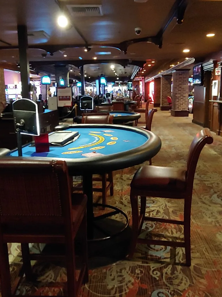 Table games at Binion's Gambling Hall