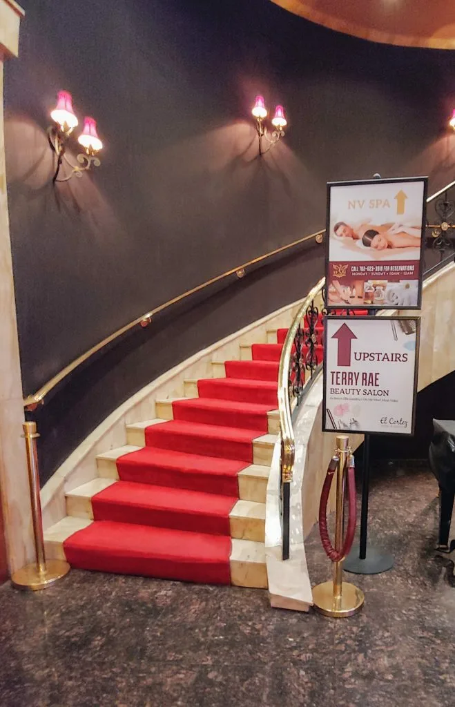 Staircase at El Cortez Hotel & Casino