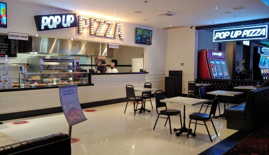 Pop Up Pizza Restaurant at Plaza