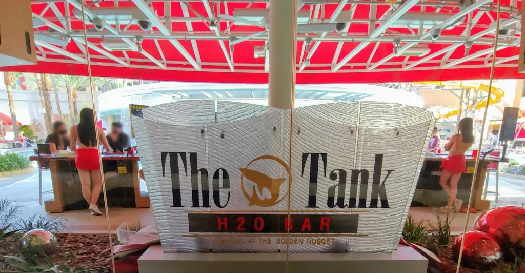 The Tank Pool Bar at Golden Nugget Casino