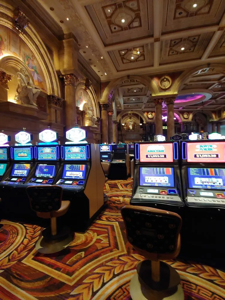 Casino floor at Caesars Palace