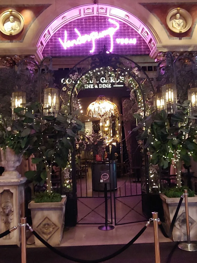 Vanderpump Cocktail Garden at Caesars Palace Casino