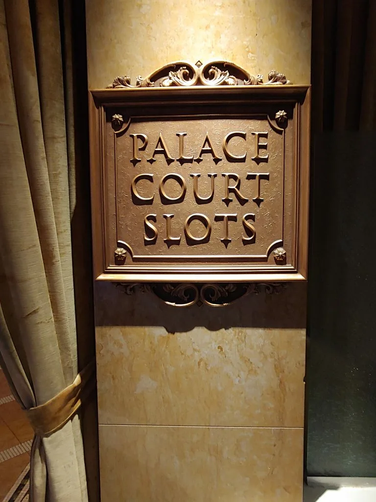 High Limit slots at Caesars Palace