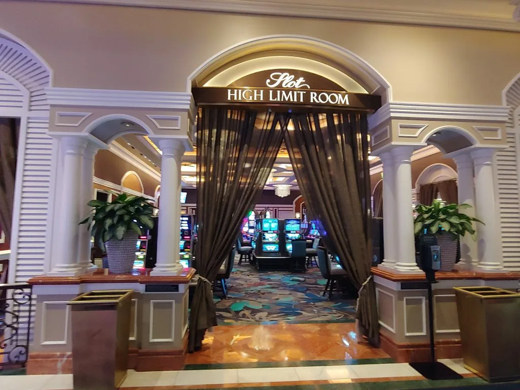 High Limit room at Bellagio