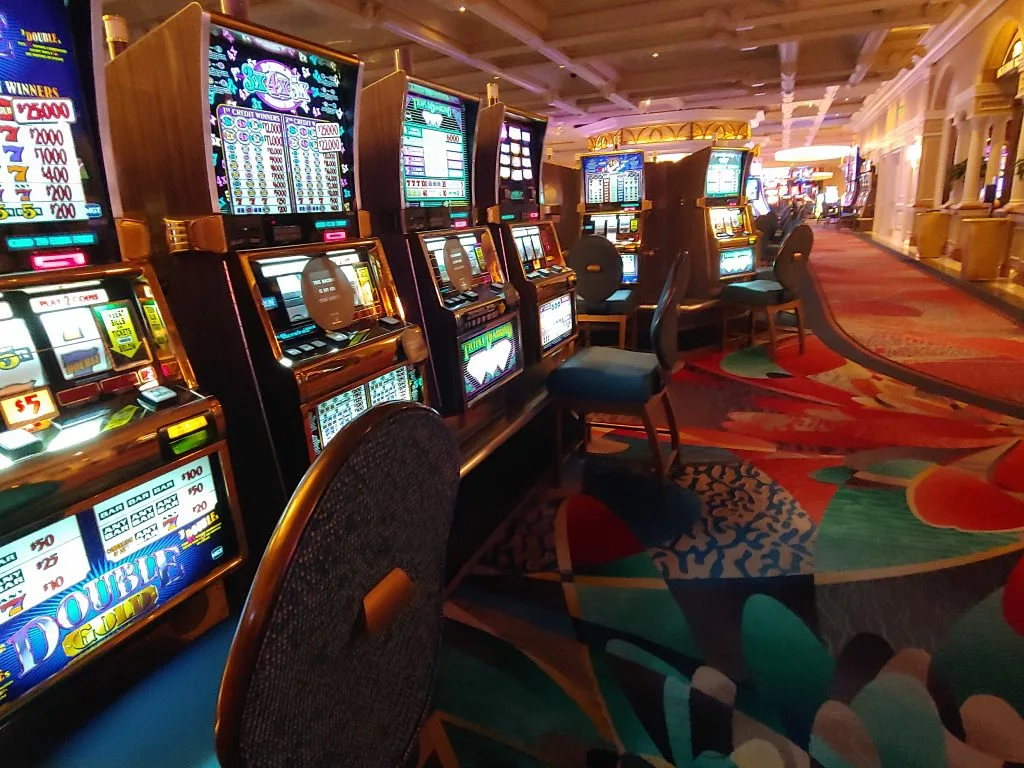 Casino floor at Bellagio