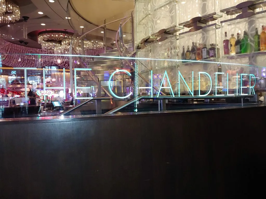 The Chandelier Bar at Cosmopolitan