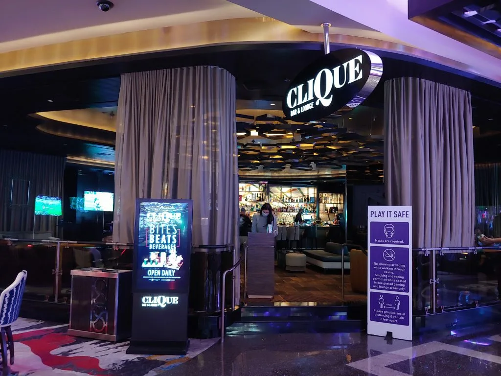 Clique Bar at Cosmopolitan