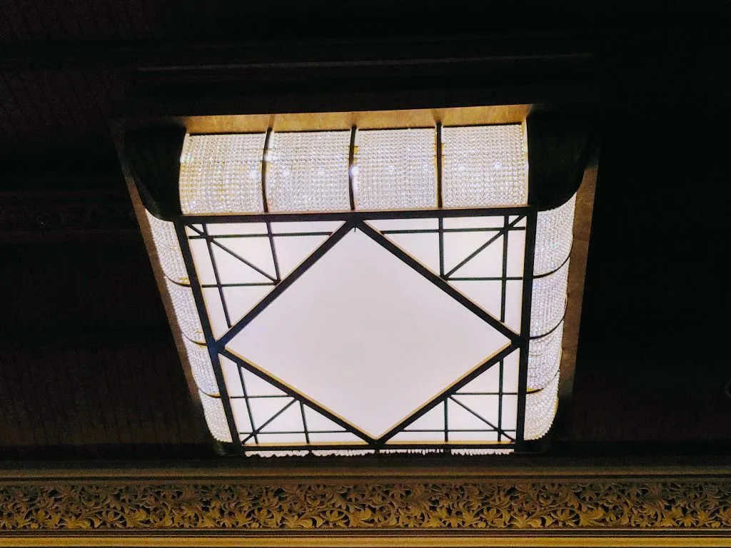 Light fixture at Mandalay Bay