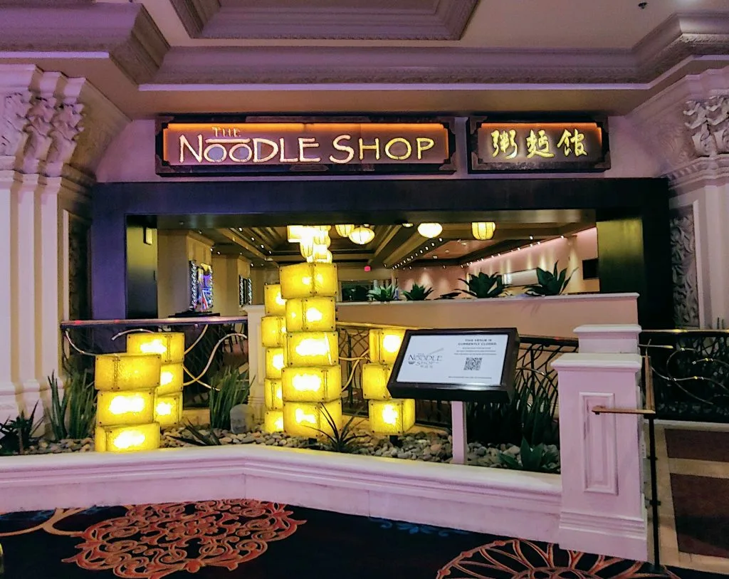 Noodle Shop at Mandalay Bay