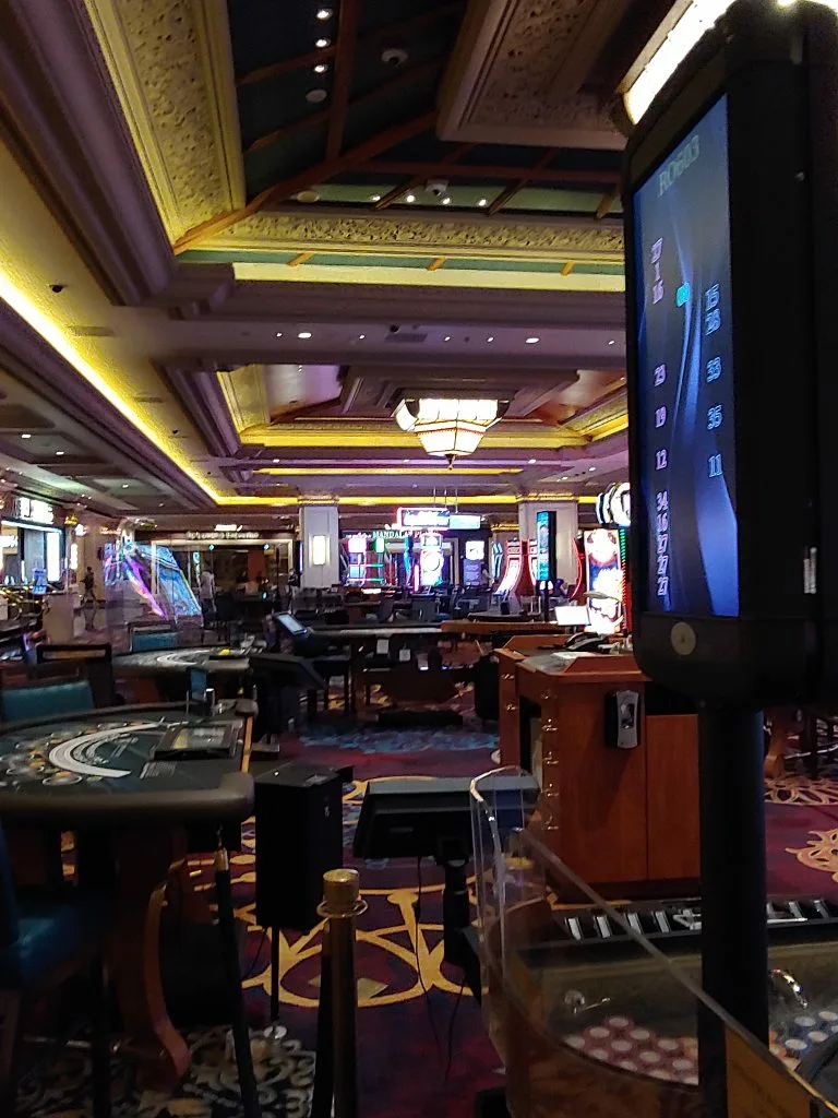 Table games at Mandalay Bay