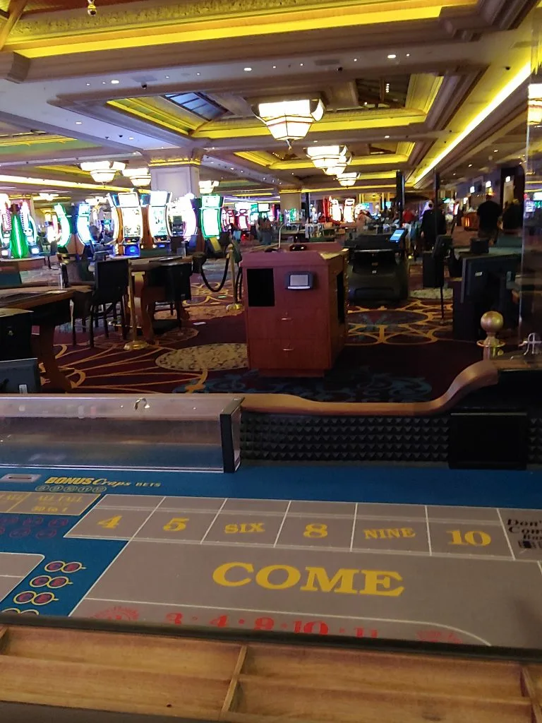 Table games at Mandalay Bay