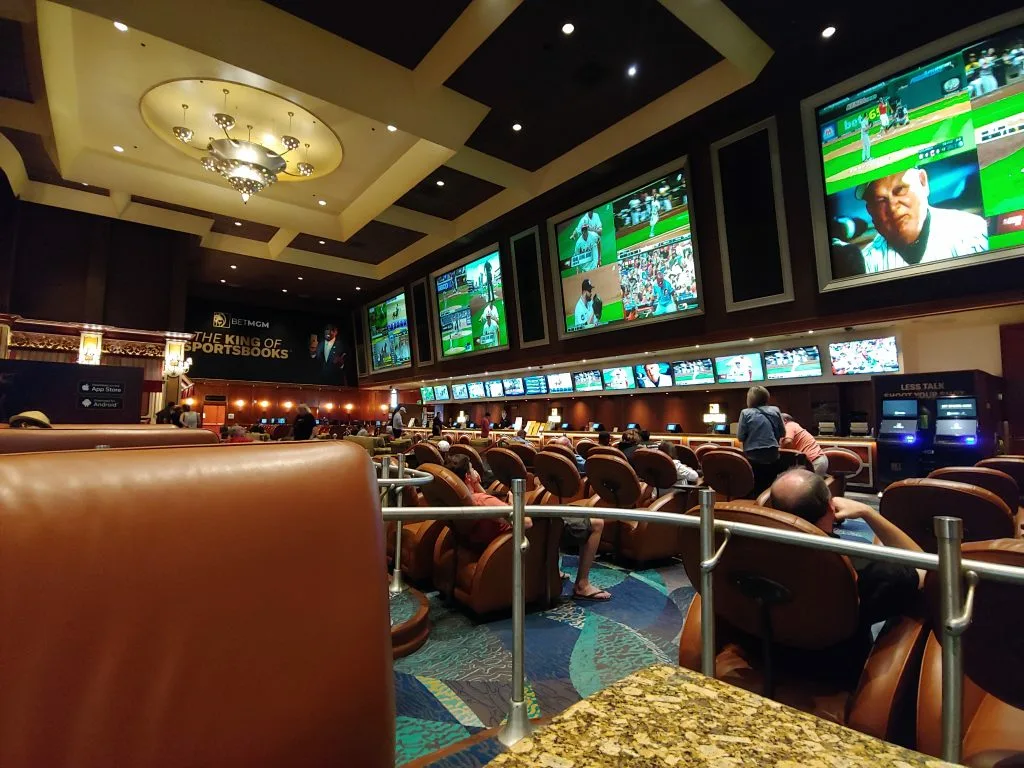 BetMGM sportsbook at Bellagio