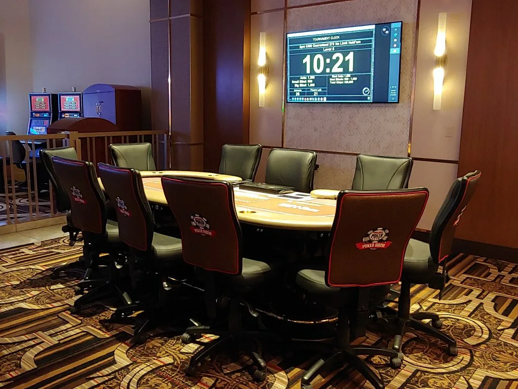 WSOP poker room at Horseshoe Las Vegas