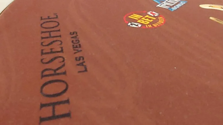 Blackjack table at Horseshoe Las Vegas