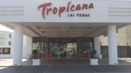 Side entrance to Tropicana Las Vegas