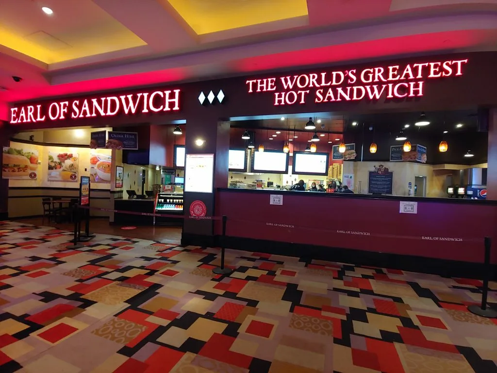 Earl of Sandwich at Planet Hollywood