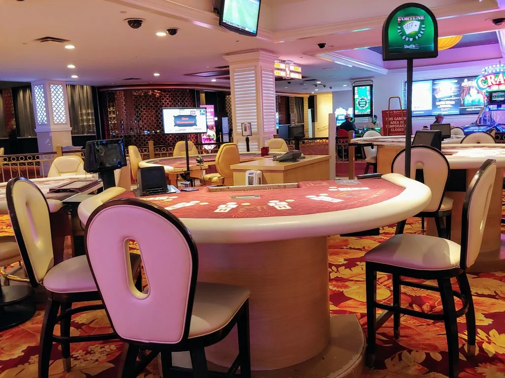 Table games at Tropicana Las Vegas