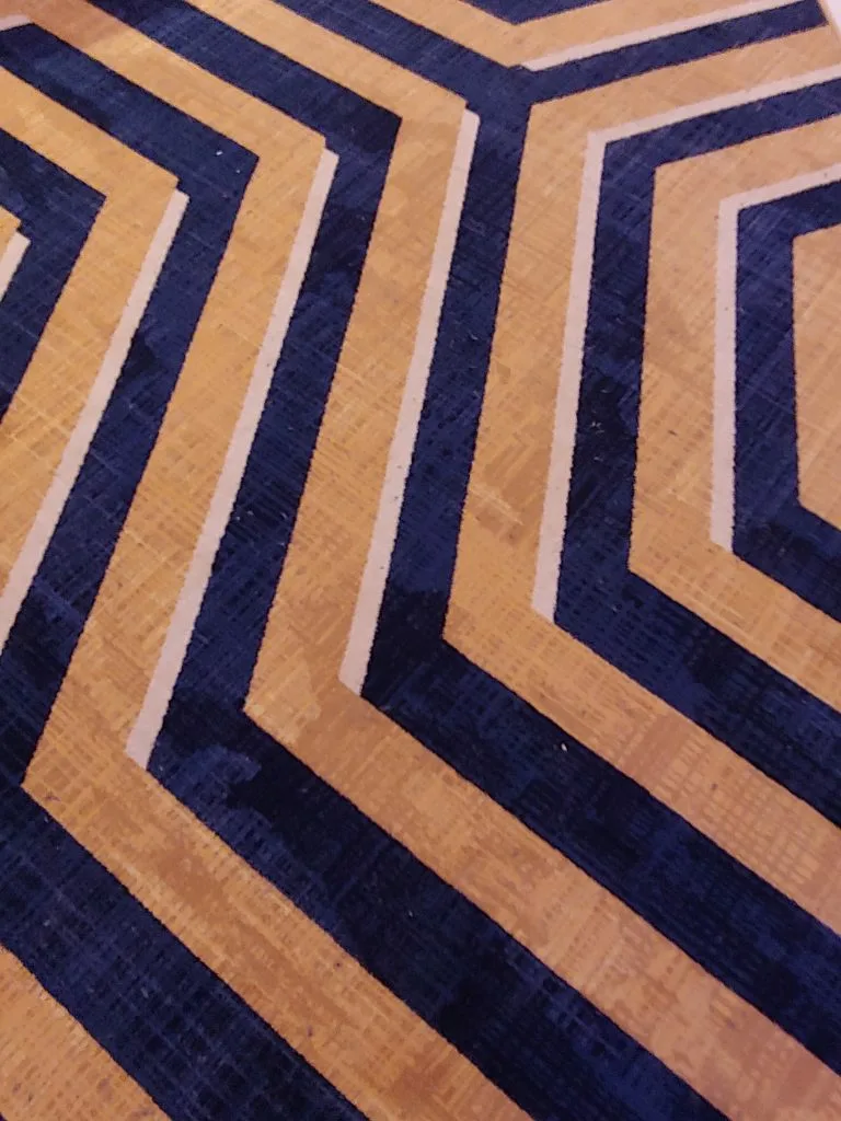 Carpet pattern at Resorts World Casino