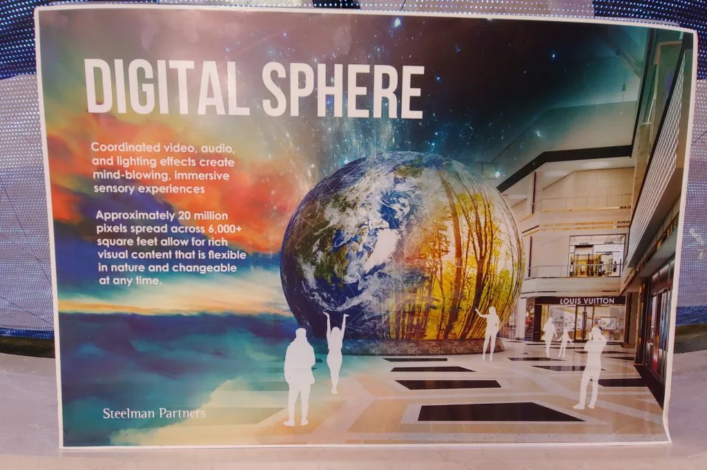 Digital Sphere at Resorts World Casino