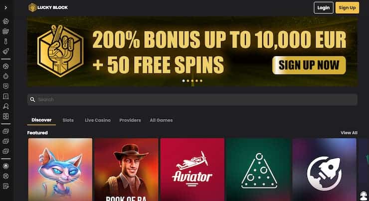 Lucky Block New Casino