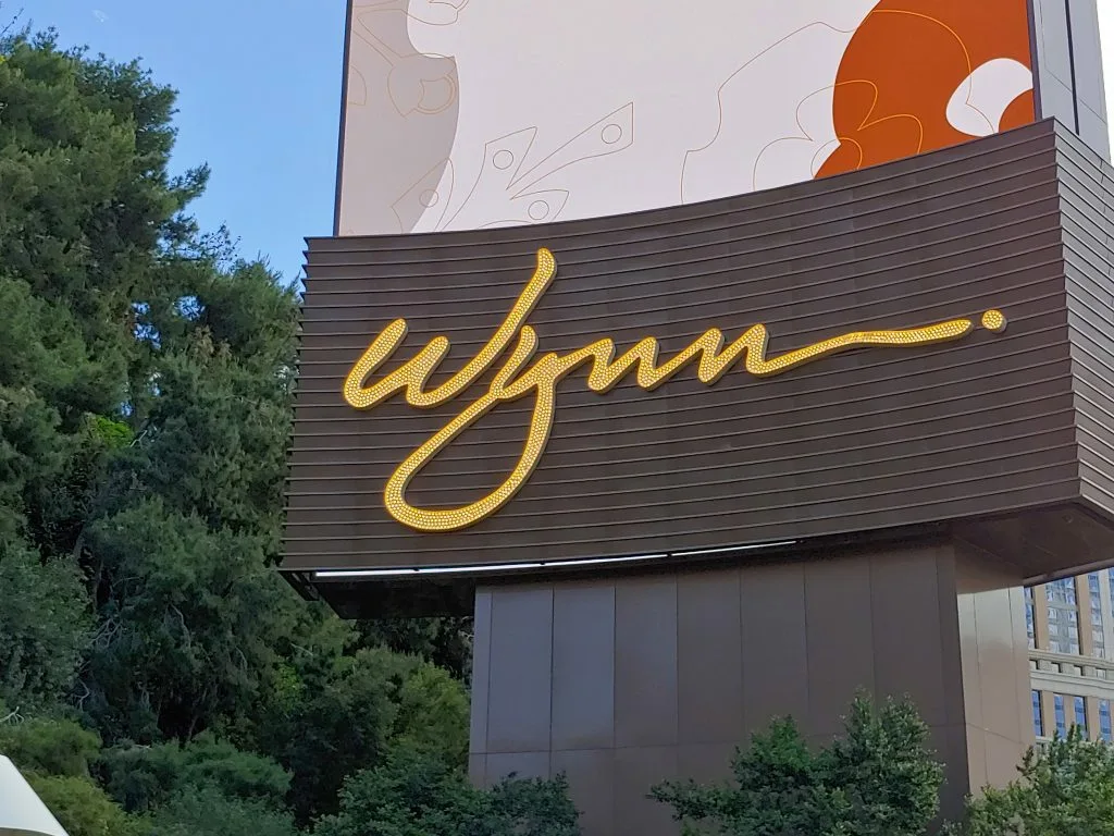 Sign for Wynn Las Vegas