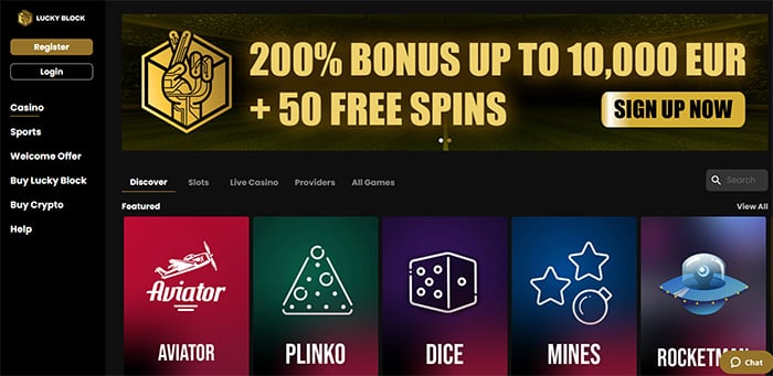 Lucky Block casino