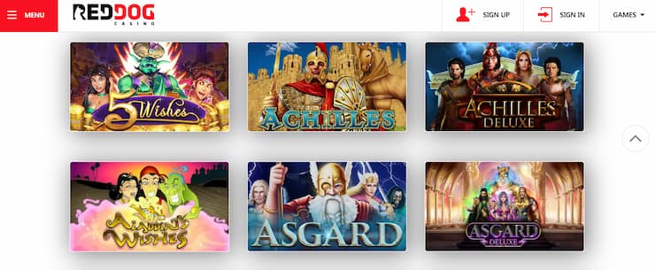 red dog casino review
