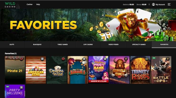 offshore casinos Wild Casino 