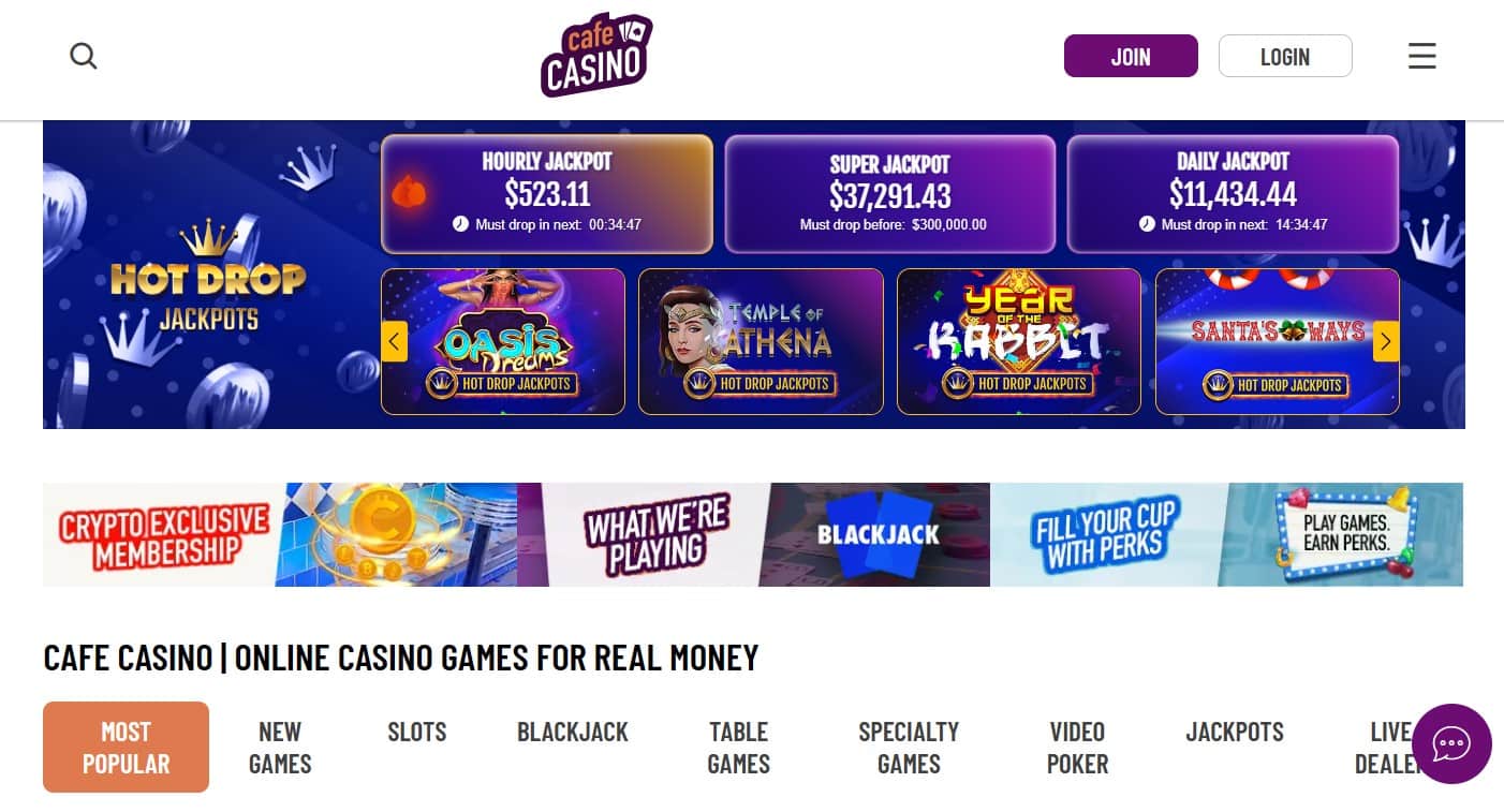 Cafe Casino online casino