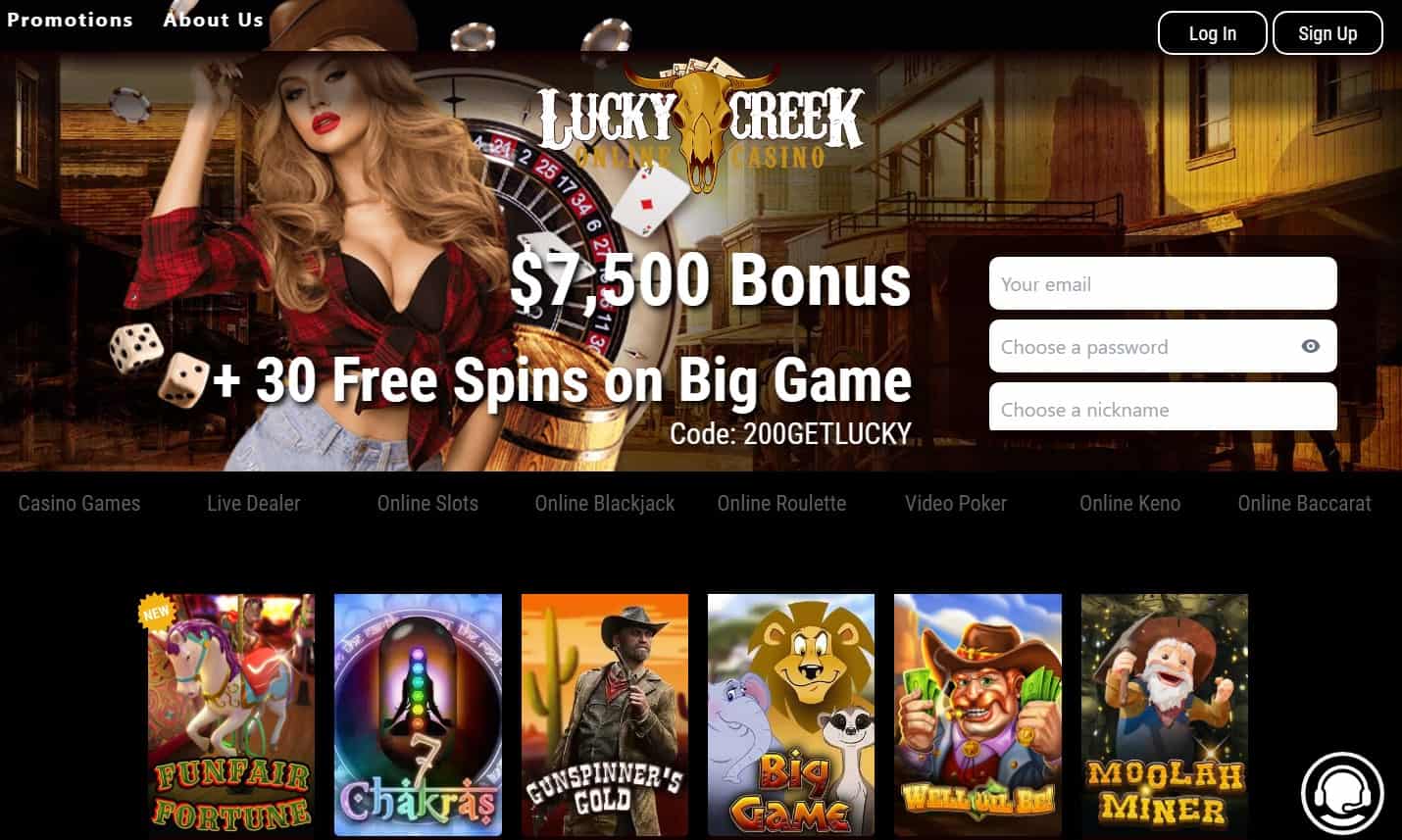 Lucky Creek casino