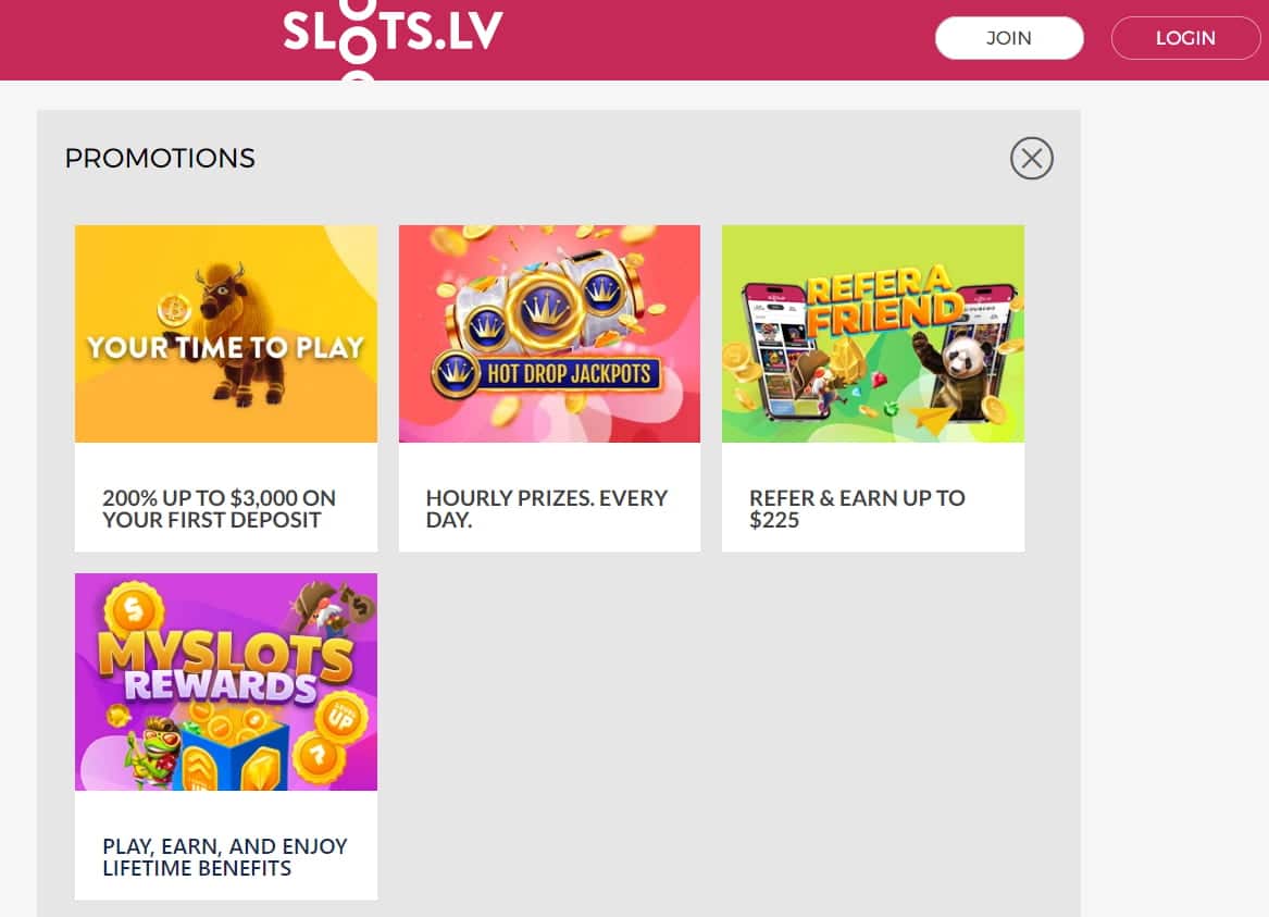 slots.lv promo codes