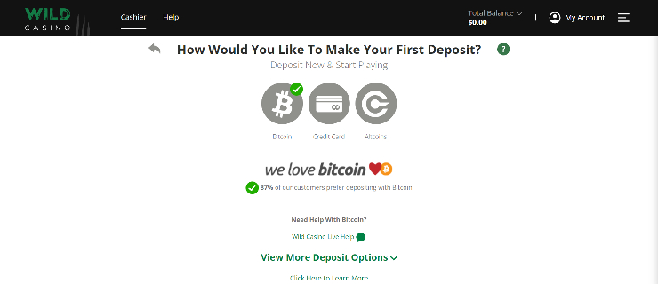 Step 3: Place a Deposit