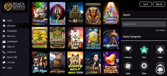 Black Lotus Casino Slots