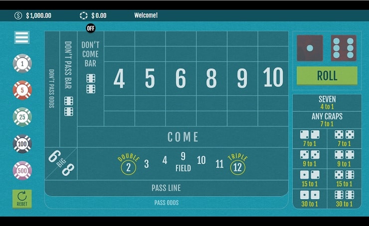 Learn how to play craps at bovada
