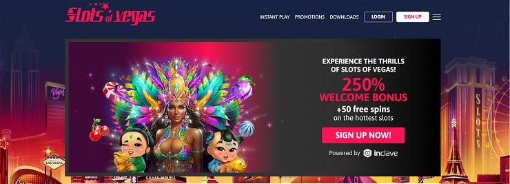 slots of vegas casino review