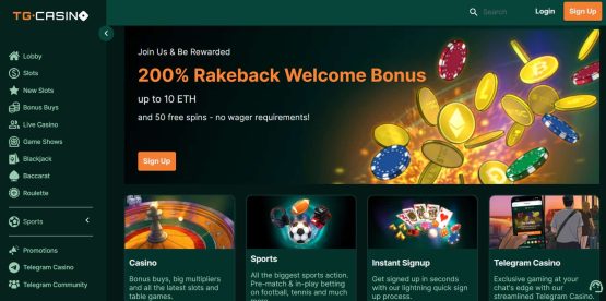 offshore casinos tg casino